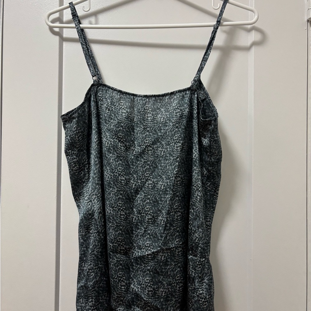 Gray Ruffle Women's Top - Picture 2 of 2